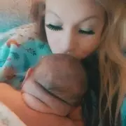 Texas Mum Welcomes 'Bowling Ball' Baby Weighing Nearly 13lbs