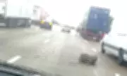 Tottenham Star's £400k Ferrari Crash Aftermath Revealed in New Motorway Footage