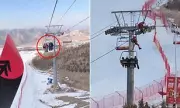 Tourists Dangle for Hours in Ski Lift Horror at Chinese Resort