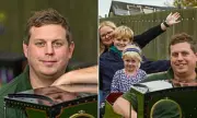 Train Enthusiast Builds 660-Yard Miniature Railway in His East Yorkshire Garden