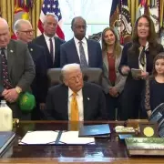 Trump Appears to Doze Off During School Milk Policy Announcement