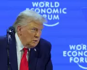 Trump Reiterates Greenland Ambition at Davos, Rules Out Military Force