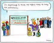 Trump's Greenland Gambit: A Revealing Political Cartoon Exposes Priorities