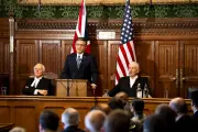 US Speaker Johnson Seeks to 'Calm Waters' in London Amid Trump's Greenland Demands
