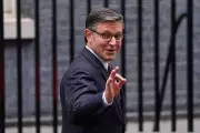 US Speaker Mike Johnson Addresses UK Parliament Amid Trump's Greenland Tirade