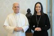 Venezuelan Nobel laureate Machado urges Pope Leo XIV to free political prisoners