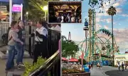 Video Shows Woman Tackled by Security After Line-Cutting Assault at US Theme Park