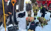 Virginia Firefighters Rescue 8-Year-Old Boy Trapped in Frozen Drain