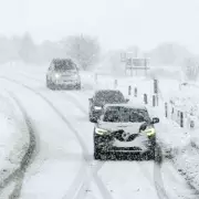 Winter Driving Warning: Snow on Roof Could Land You a £60 Fine