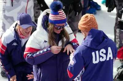 Breezy Johnson Engaged at Winter Olympics After Super-G Crash