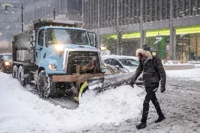 Chicagoans Name Snowplow 'Abolish ICE' in Political Jab at Trump