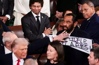 Democrat Rep. Al Green Ejected from Trump's State of the Union Over Protest Sign