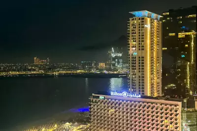 Dubai Luxury Hotel Engulfed in Flames Following Iranian Missile Strikes