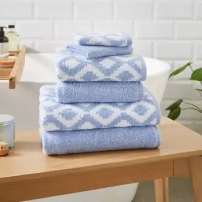 Dunelm's Six-Piece Towel Set Drops Below 50p Each with Cashback Deal