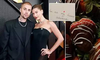Hailey Bieber Shares Intimate Valentine's Day Glimpse with Justin Bieber