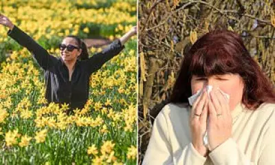 Hay Fever Surge as UK Warmth Sparks Pollen Explosion and Spring Bloom