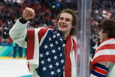 Jack Hughes Loses Teeth, Scores Overtime Winner for US Olympic Hockey Gold