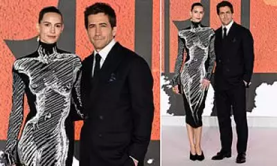 Jake Gyllenhaal and Jeanne Cadieu's Rare Red Carpet Appearance in London