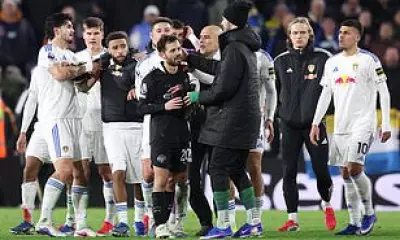 Manchester City's Leeds Win Overshadowed by Ramadan Booing and Farke Red Card