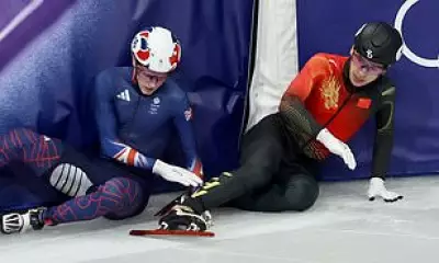 Niall Treacy's Olympic Dream Ends in Dramatic Short-Track Speed Skating Crash