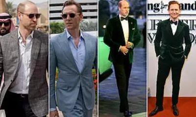 Prince William's Style Echoes Tom Hiddleston's Night Manager Look in Saudi Arabia