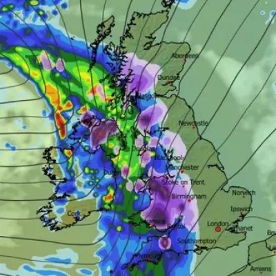 Twin Blizzards Set to Bury UK Cities with Up to 19 Inches of Snow