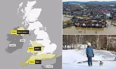 UK Braces for More Flooding as Heavy Rain and Snow Warnings Issued