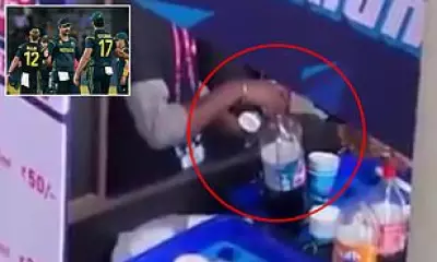 Viral Video Shows Stadium Vendor Pouring Drinks Back Into Bottle at T20 World Cup
