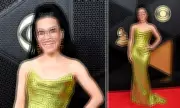 Ali Wong's Bold Grammys Return: Lime Green Gown Marks First Post-Breakup Appearance