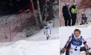 Alpine Skier's Olympic Meltdown: Norwegian Star Storms Off After Crashing Out