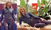 Amanda Holden Models Team GB Bobsleigh Kit and Discusses Cotswolds Property Boom