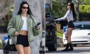 Amelia Gray Hamlin Flaunts Toned Figure in LA During Winter Heatwave