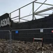 Asda Hayle Store Shut After Wall Collapse in Car Park During Storm