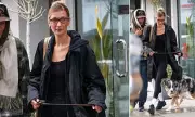 Bella Hadid Spotted Leaving Beverly Hills Cannabis Dispensary with Agent and Dog