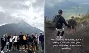 Bride Defends Volcano Hike Wedding Activity After TikTok Backlash