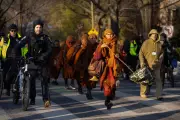 Buddhist Monks Complete 2,300-Mile Peace Walk to Washington D.C.