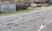 Cambridgeshire villagers demand urgent action over 'war zone' A1301 potholes