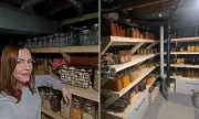 Canadian Mother Builds Basement Supermarket to Combat Rising Food Costs