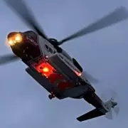 Coastguard Helicopter and Police Presence Reported Over Newquay Beach