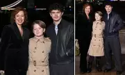 Coronation Street's Katy Cavanagh Shines as Momager at Burberry Show with Star Sons