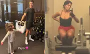 Cristiano Ronaldo's Family Gym Session with Daughter Bella Goes Viral