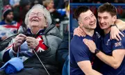 Curling Matriarch Knits for Charity While Grandsons Chase Olympic Gold
