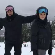 David Beckham Acts as True Knight on Slopes, Aids Fallen Skier at French Resort