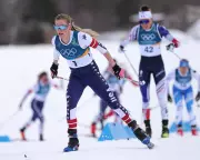 Diggins' Olympic Dream Disrupted by Early Crash in Skiathlon