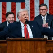 Donald Trump's Record-Breaking State of the Union Address Sparks Protests and Praise