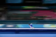 Dynamic Motion Blurs Captured at Milan Cortina Winter Olympics