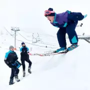 Eddie the Eagle Joins British Gas Engineers for Winter Olympics Resilience Training