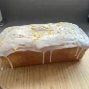 Enhancing Mary Berry's Lemon Drizzle Cake with a Simple Two-Ingredient Icing