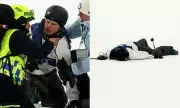 Finnish Skier Elias Lajunen Suffers Terrifying Crash in 2026 Olympic Big Air Qualifier
