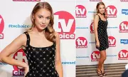 Hattie Dynevor Shines at TV Choice Awards in London